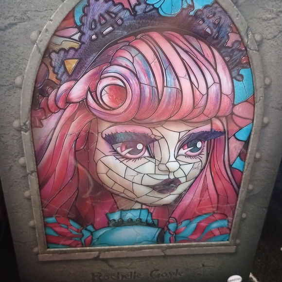 Monster High Doll with Pink and Blue Highlights